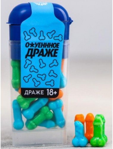 Драже в банке "ожуенное драже.18+", 20 г
