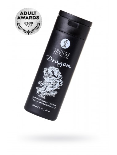 Интимный крем для пар shunga dragon sensitive эффект "ледяного огня" 60 мл
