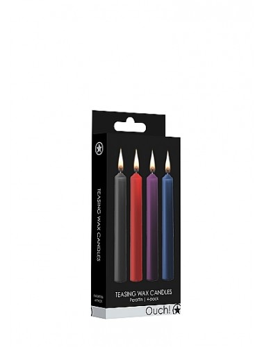 Низкотемпературные свечи teasing wax candle цветные