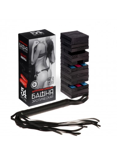 Игра "территория соблазна. эротическая башня" 54 бруска