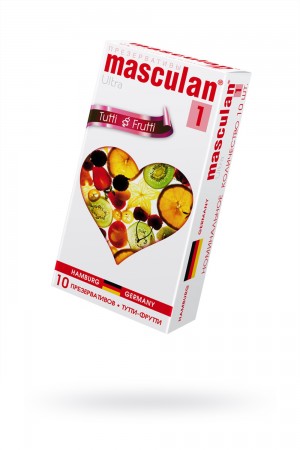 Презервативы masculan ultra 1 тутти-фрутти tutti-frutti 10 шт