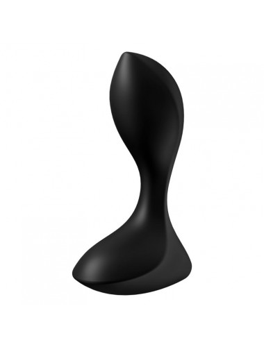 Вибромассажер простаты satisfyer backdoor lover черный 14 см