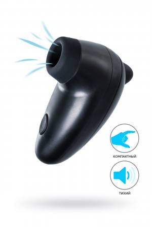 Вакуумный стимулятор клитора ppp zengi rotor черный 9 см