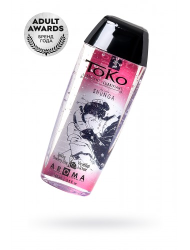 Лубрикант toko aroma клубника и шампанское 165 мл