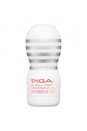 Мастурбатор tenga soft deep throat глубокий ротик белый