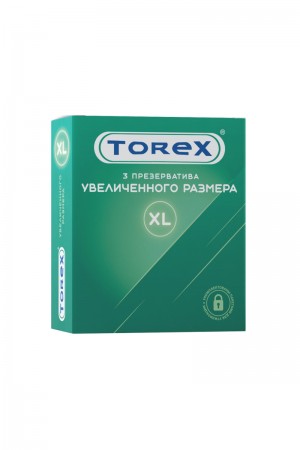 Презервативы увеличенного размера torex №3