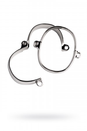 Наручники toyfa metal серебристые 7 см