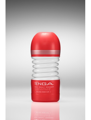 Мастурбатор tenga rolling head cup вращающаяся головка красный
