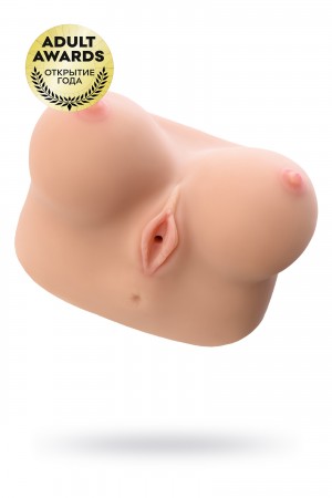 Мастурбатор реалистичный с вибрацией и ротацией kokos juliana breast 20 см
