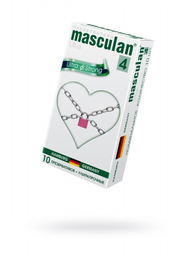 Презервативы masculan ultra 4 ультра прочные 10 шт