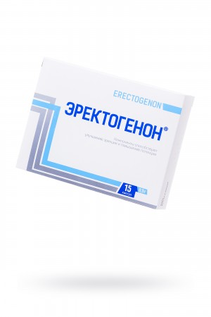 Эректогенон капсулы 0,5 г. для мужчин №15 