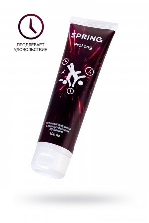 Гель-лубрикант spring prolong продлевающий 100 мл