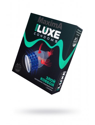 Презерватив luxe злой ковбой 1 шт