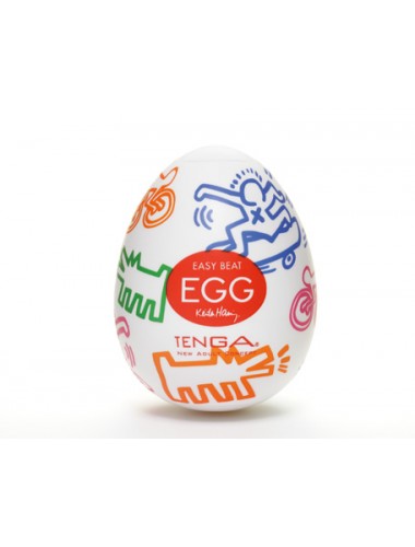 Мастурбатор tenga&keith haring egg street "улица"