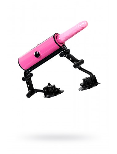 Секс-машина pink-punk motolovers abs розовая 22 см