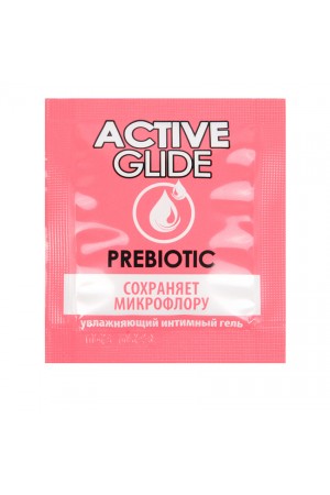 Увлажняющий интимный гель active glide prebiotic 3 г