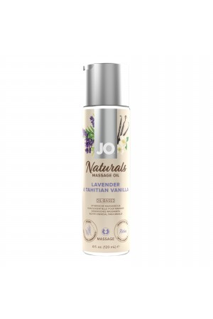 Массажное масло jo lavender and vanilla 120 мл
